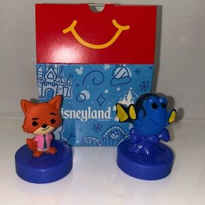 Disneyland 70th Anniversary Happy Meal Toys/Collectibles